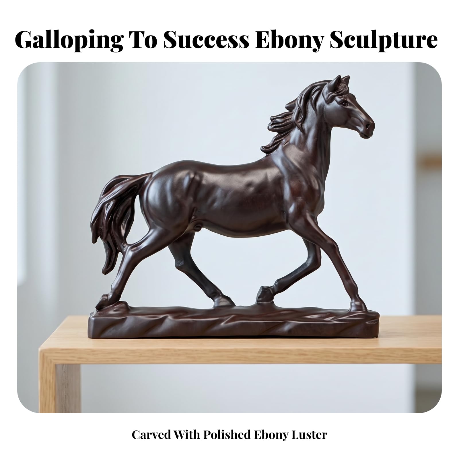Statue Sculptée à la Main | Statue Socle, pr Bureau, Entrée, 40CM