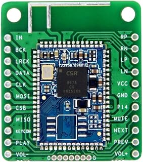 CSR8675 Bluetooth Audio Module Low Power Bluetooth 5.0 Receiver APTX-HD Lossless Compression I2S Fiber SPDIF (Color : I2S Output)
