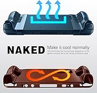 Vista 4 de Silicone Protective Shell Cover Skin Compatible With Steam Deck, Non-Slip Texture Handle Case for Steam Deck, Anti-Collision Cover with 4 Thumb Caps.