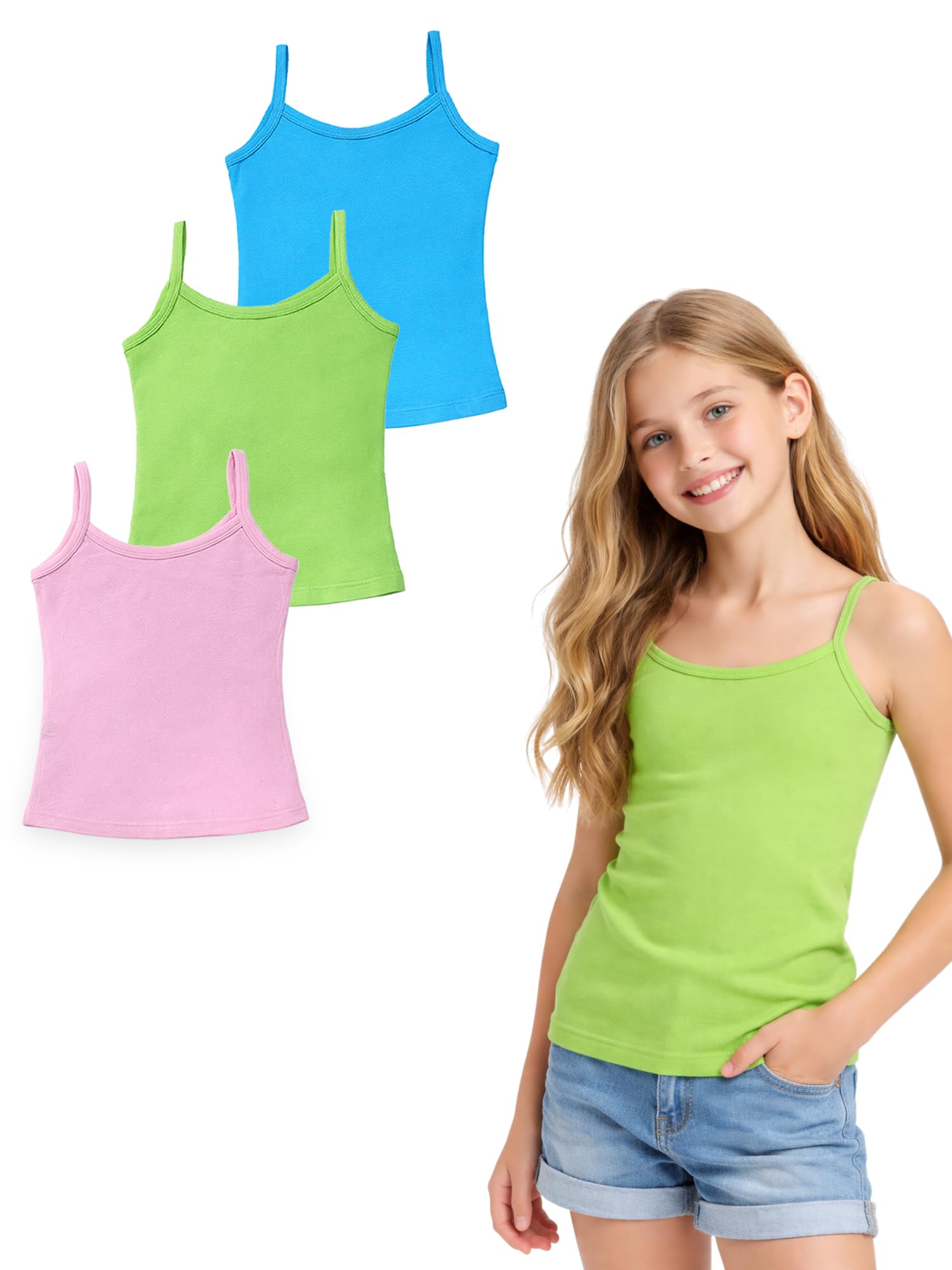 bodycare Cotton Pure Cotton Multicolor Vest 100% Regular Fit, for Girls-picture-20