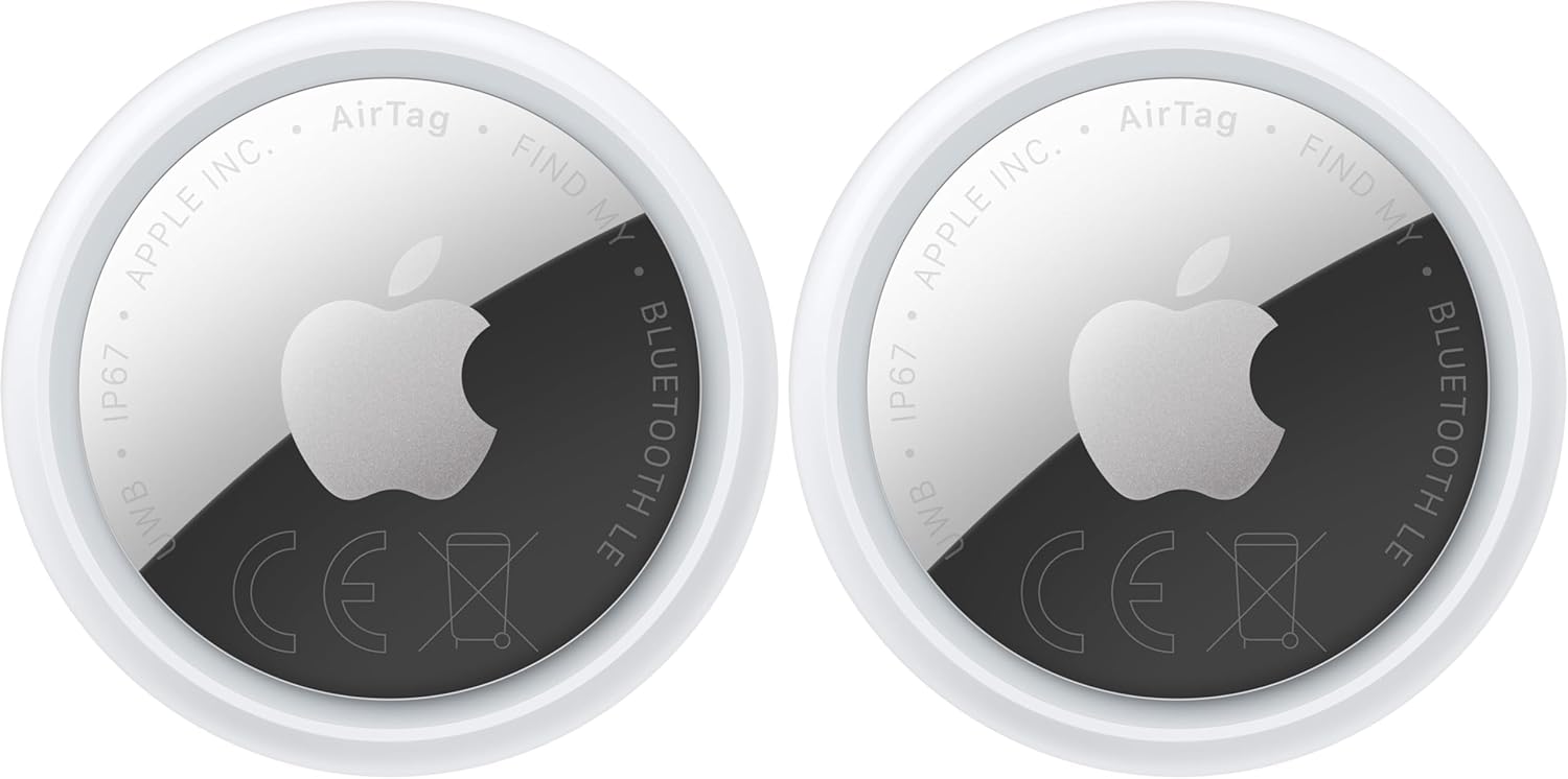 Apple AirTag (2. Generation): Tracker für Schlüsselbund, Portemonnaie und mehr: Ortungsgerät mit Ton, einfache Einrichtung mit einem klick über iPhone oder iPad, Schlüsselfinder für die genaue Suche - Amazon product rated Grade B