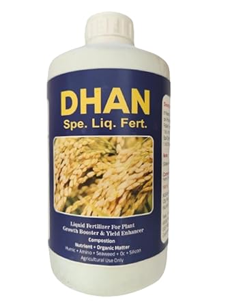 han special Liquid Fertilizer For Paddy Crop | Plant Fertilizer For Paddy Plants | Plant Growth Enhancer | | Improve Plant Root System (6 lit)