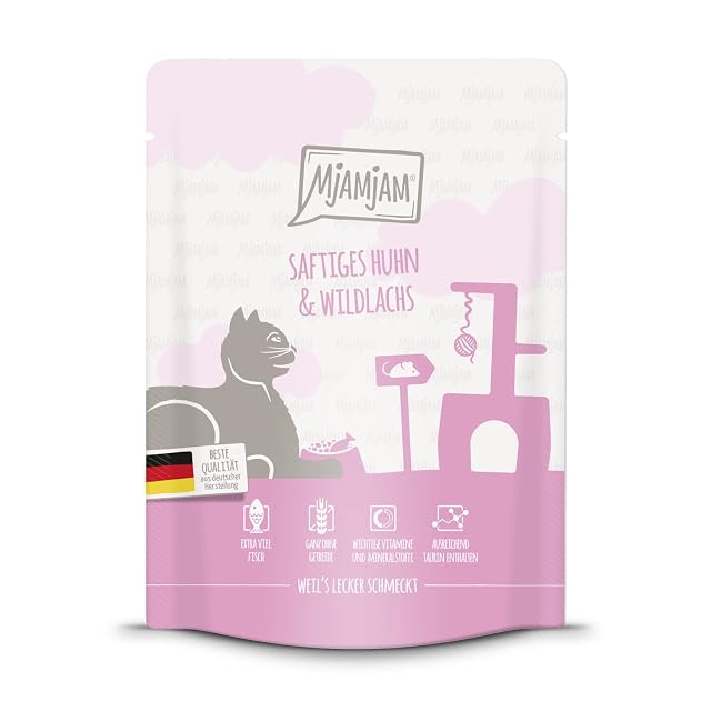 Foto 2 de 3 de MjAMjAM - comida húmeda premium para gatos - Quetschie