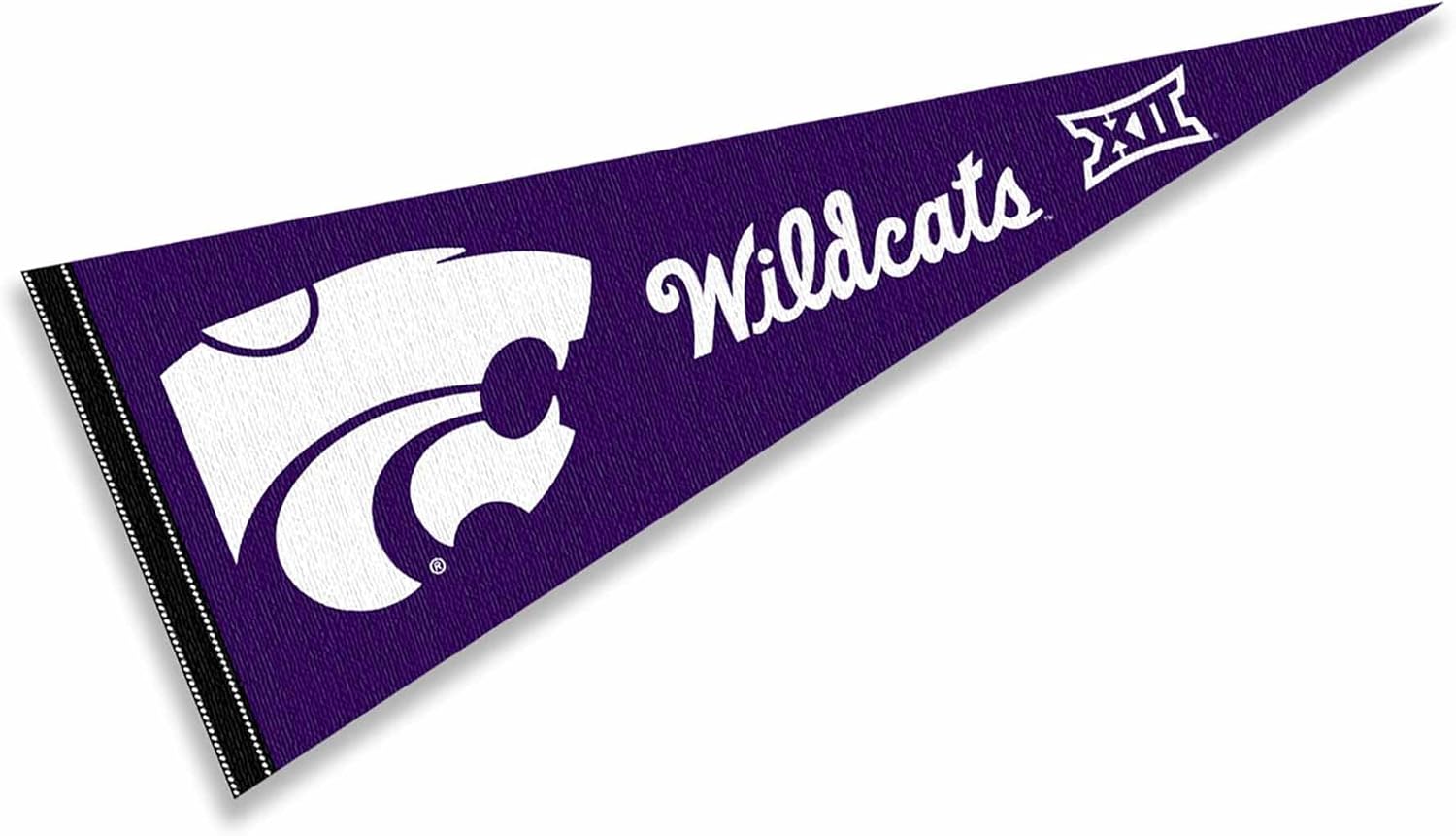 Kansas State Wildcats Big 12 Pennant Flag