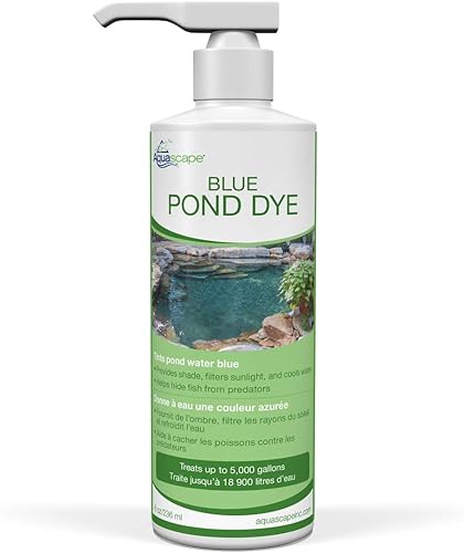 Aquascape 98882 Blue Pond Tinte de agua para estanques y características de agua, 8 onzas
