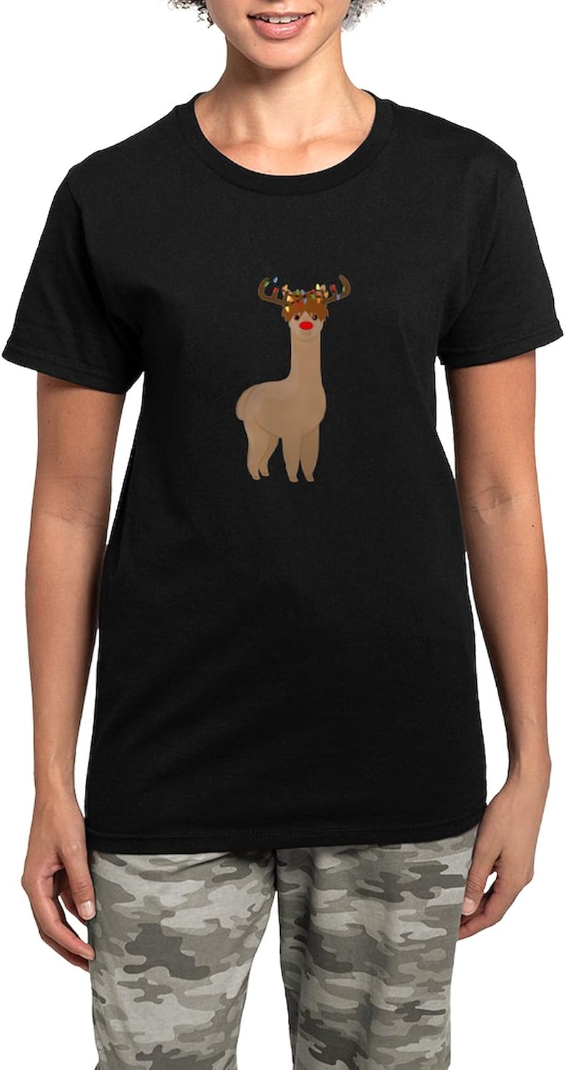 CafePress Christmas Llama Pajamas Womens Novelty PJ Sleepwear