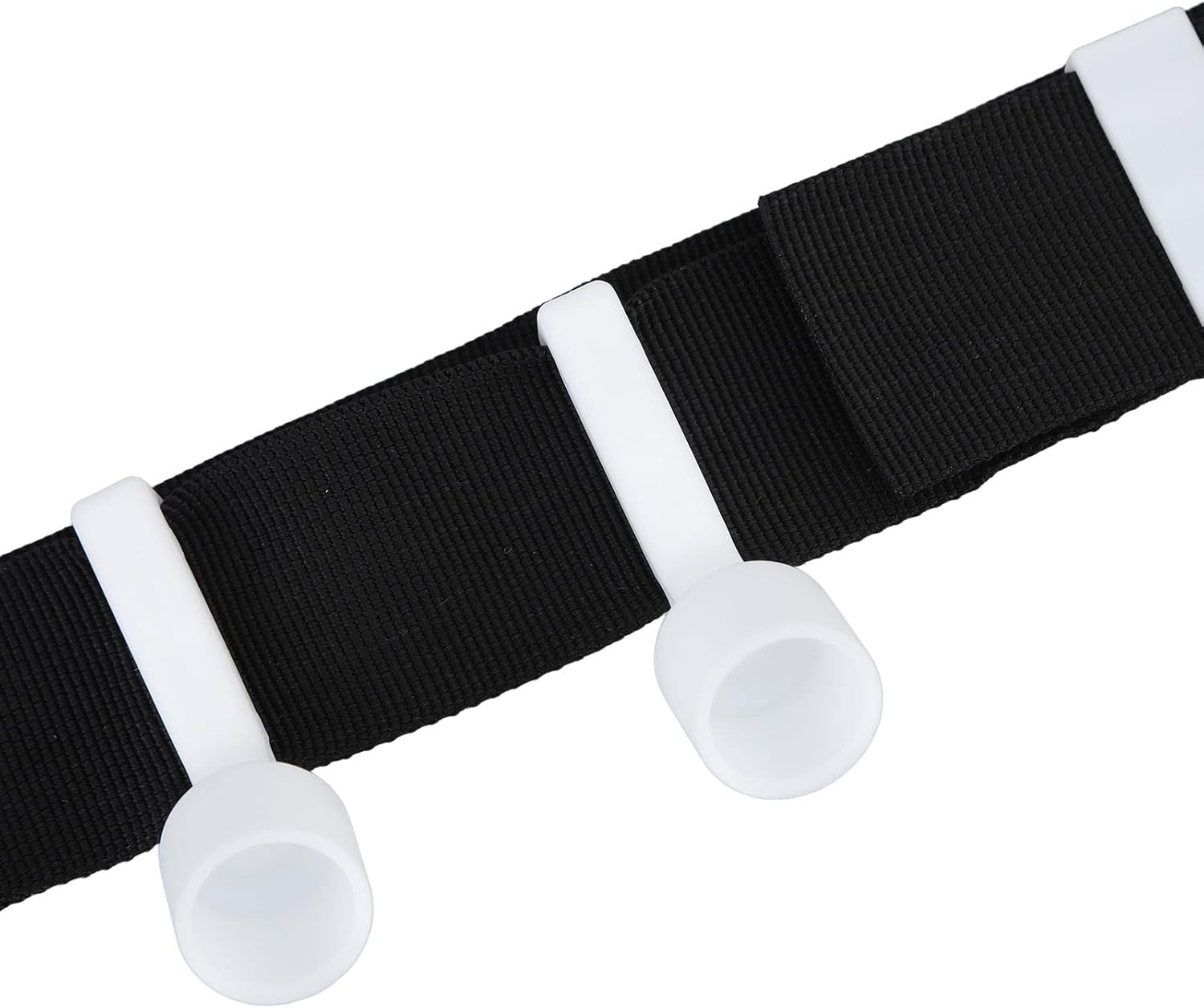 Flag Football Belts, Adjustable Flag Football Belts, with Flags, Football Belts and Flags for Youth Adults Training (red)