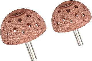 Tungsten Buffing Wheels, 2Pcs Car Buffing Grinding Pad Bowl Type Grinding Head Tungsten Steel Buffing Wheels, Automotive Power Tool Accessories for Tire Repair