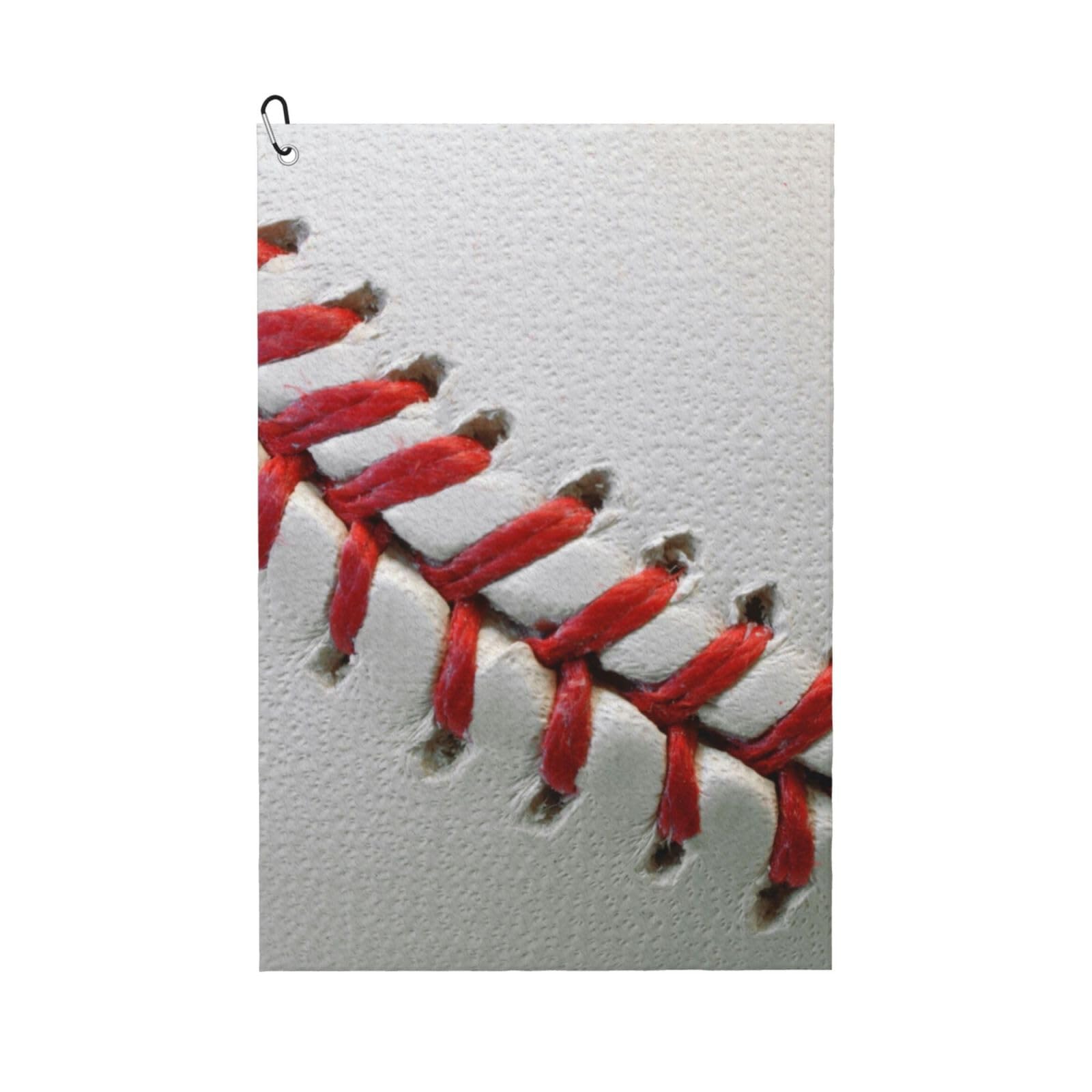 Hnnkloy Sport Ball Baseball Printed, 16x24 in Portable Waffle Golf Towels with Carabiner Clip for Golf Bag