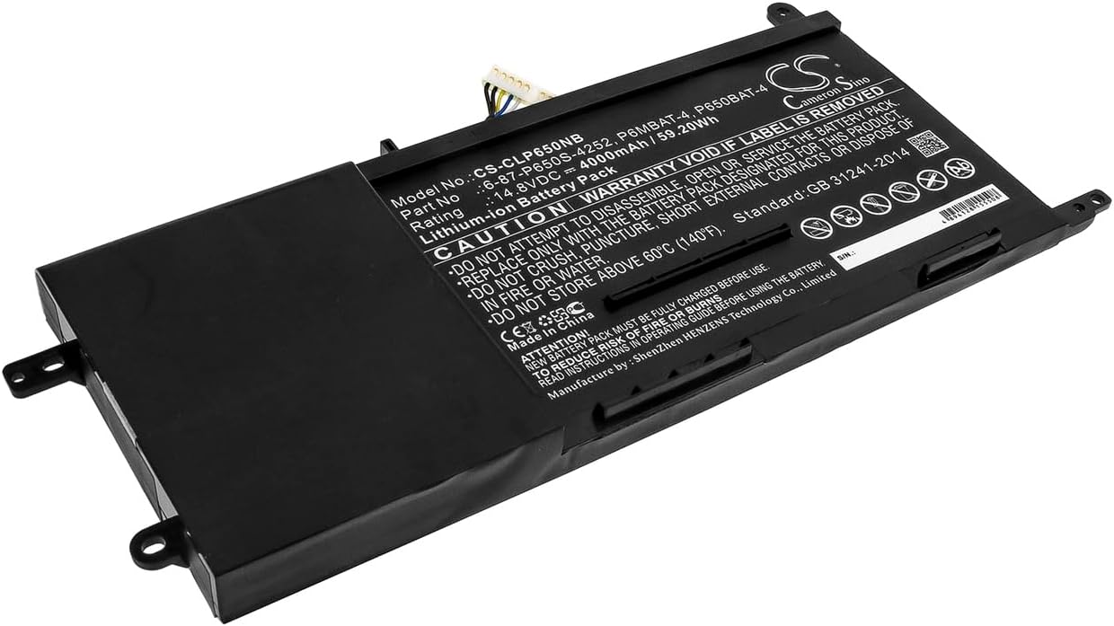 Technical Precision Replacement for HASEE Z7-KP7GS Battery