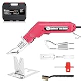 ROMECH 100W Fabric Cutter Rope Cutter, Pro Electric Hot Knife Heat Sealer with Adjustable Power, Cutting Tool Kit with Blades & Accessories (100W, RM-014)