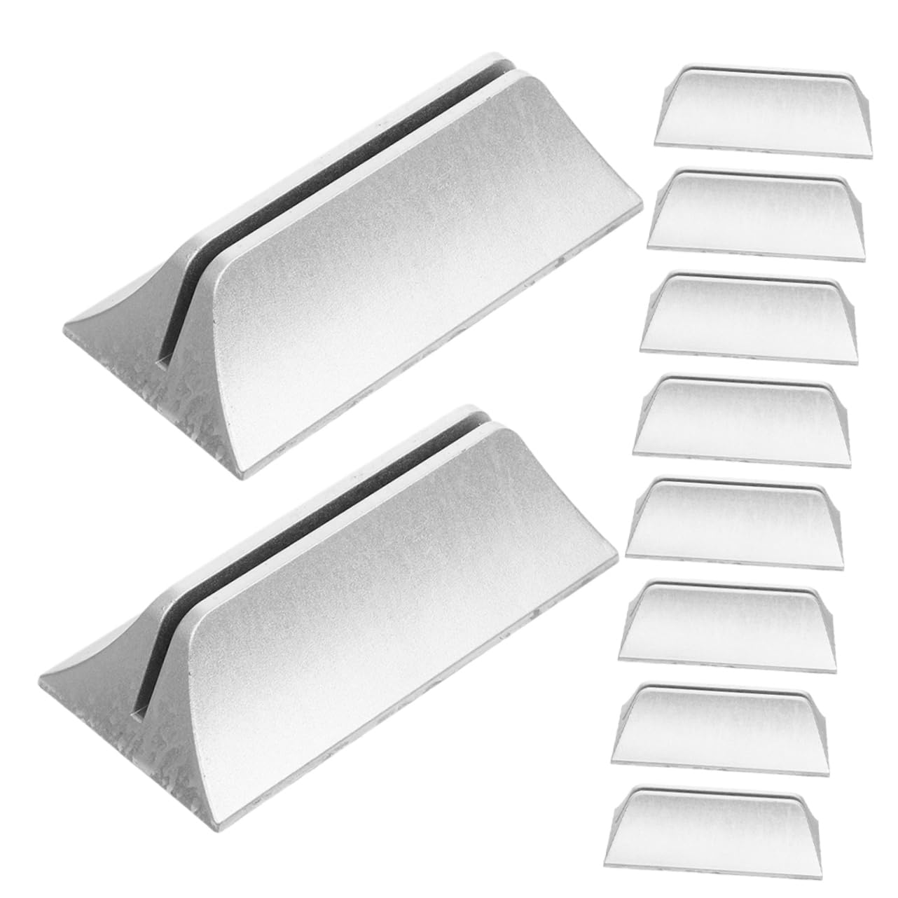 30pezzi Clip per Partizioni da Scrivania Regolabili Plastica per Divisioni Ufficio Supporti per Pannelli di Privacy e Divider Desktop Fissaggio Stabile e Sicuro