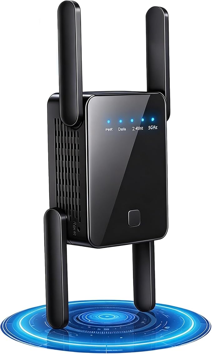 Voylik WiFi Extender Booster – Strong Signal for Your Entire Home