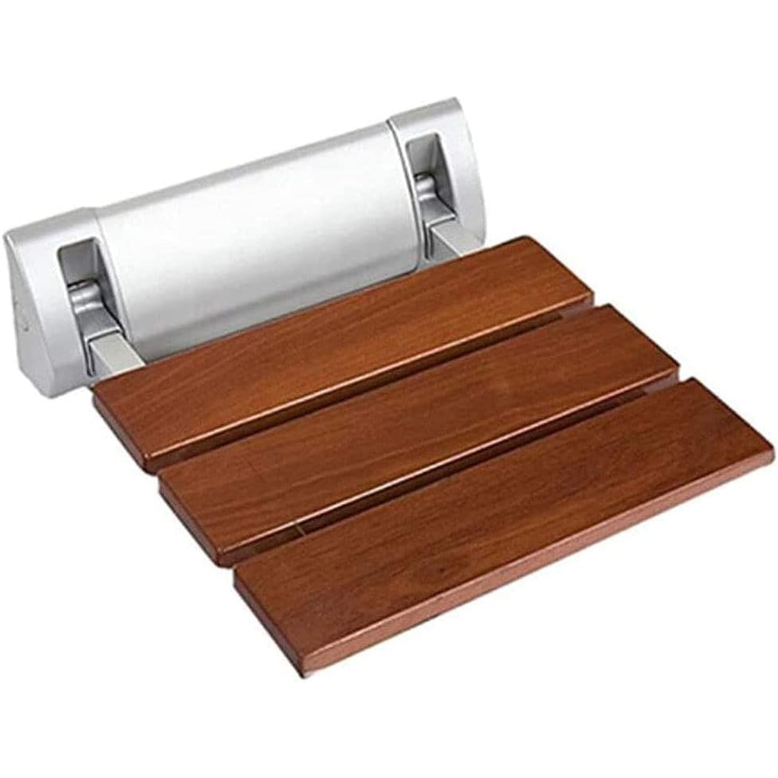 Asiento de Ducha Plegable Taburete de baño Plegable montado en la Pared de Madera Silla de Asiento de Ducha Plegable, soporta 330 lbs para Personas Mayores, discapacitados