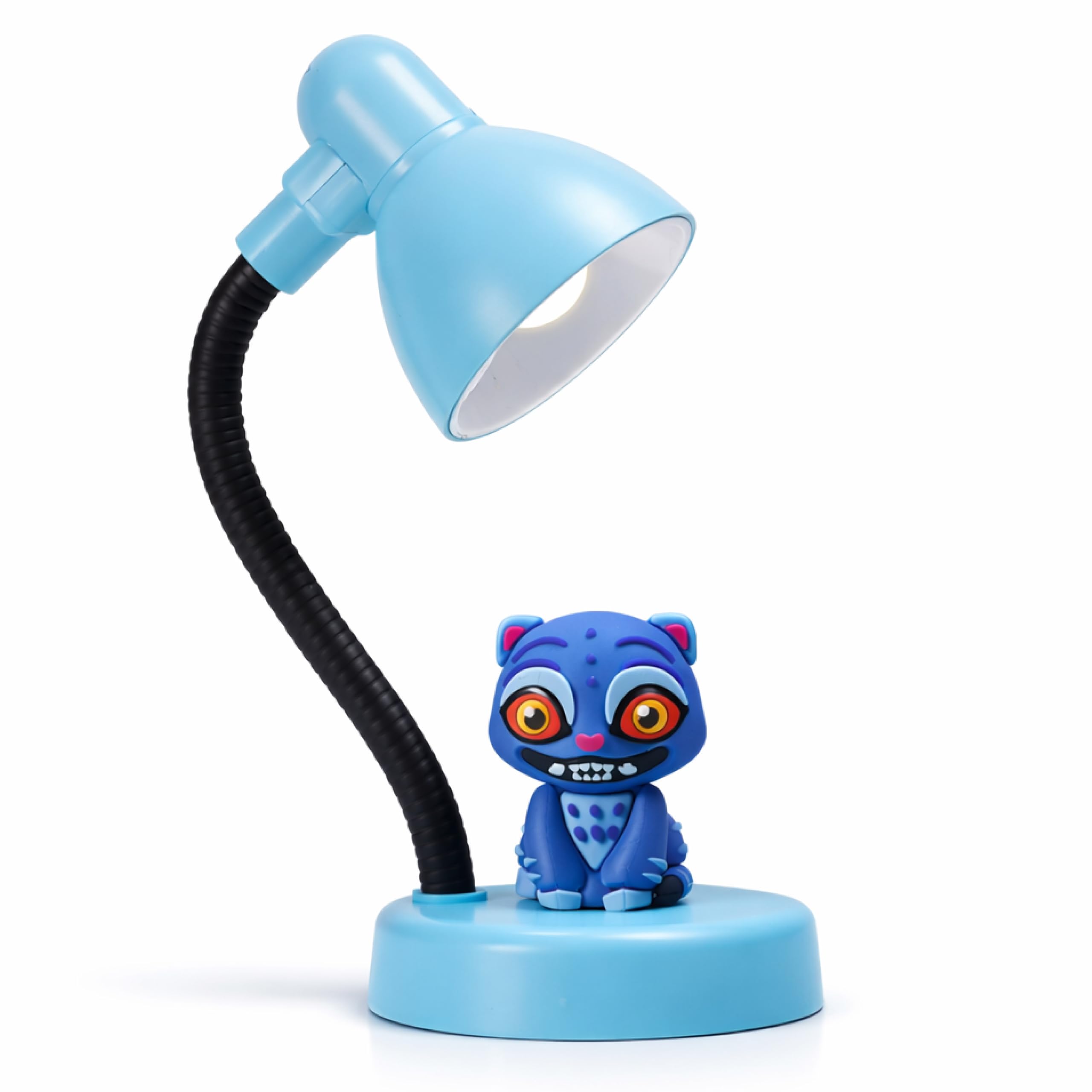 Blue Sky Studios Kpop Demon Hunters Derpy Mini Lamp – Colour Changing LED Novelty Light with Adjustable Neck & Figurine, USB Rechargeable - Officially Licensed Merchandise & K-Pop Gift for Fans