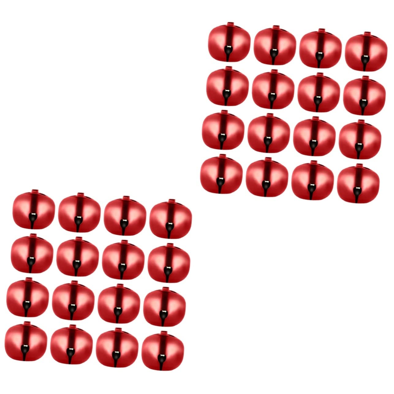 120 Pcs The Bell Small Bells for Crafts Metal Bells Santa Sleigh Decor Jingle Bell Decor DIY Bells for Wreath Christmas Bell Ornament Handcrafted Xmas Bells DIY Supplies The Cross