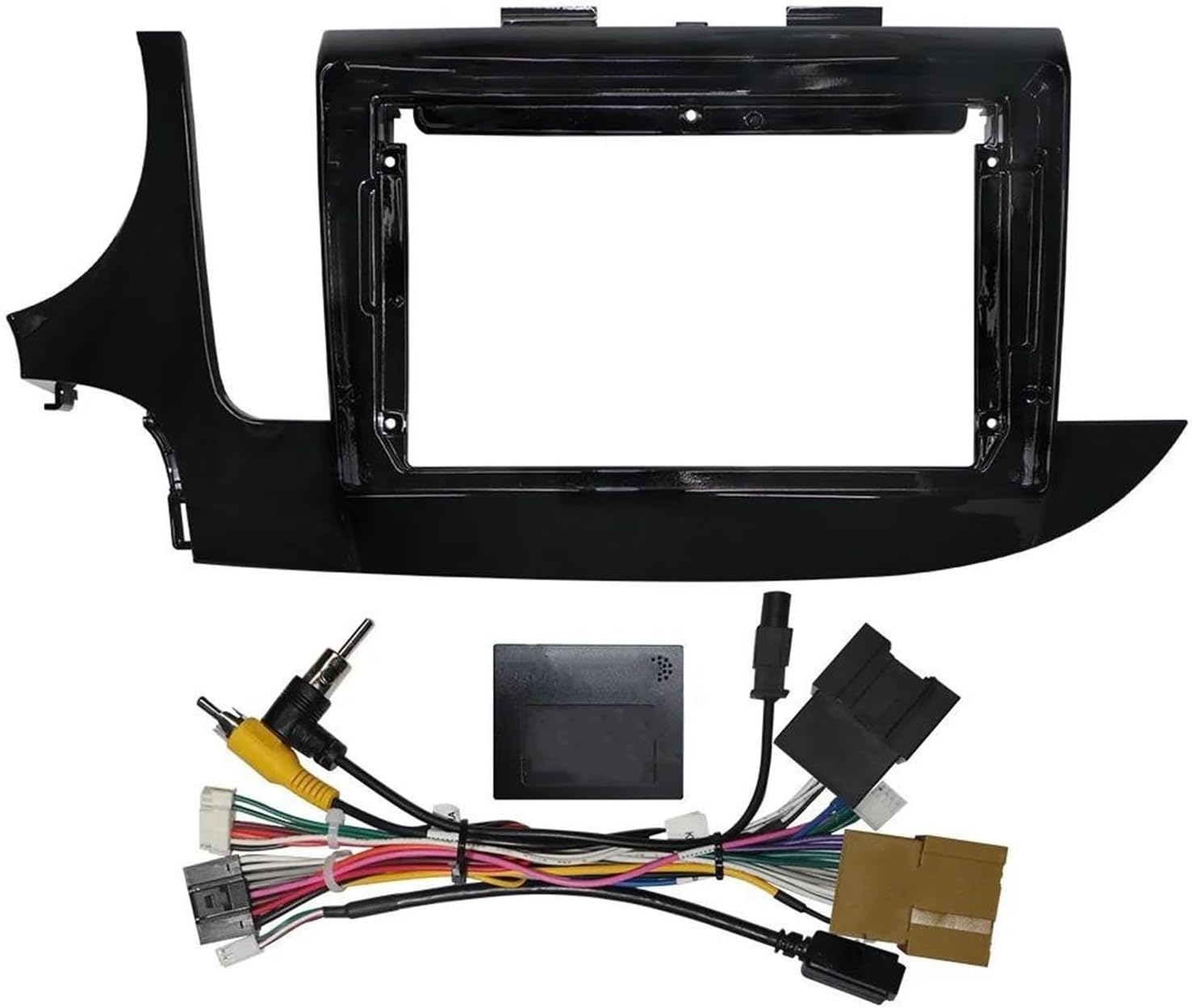 に適合する ビュイック エンコア カー フレーム ファシア アダプター キャンバス ボックス デコーダー アンドロイド ラジオ ダッ