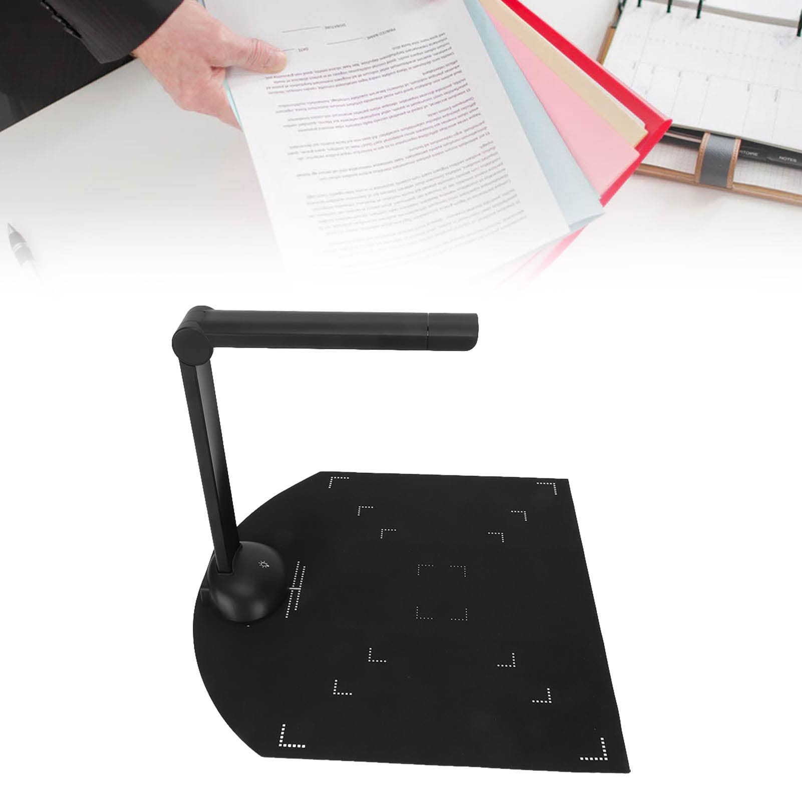 Amazon | ドキュメントカメラスキャナー、ポータブル5MP 2592x1944 USB