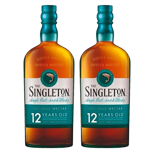 Kit 02 Whisky Singleton Of Dufftown 12 Anos 750ml