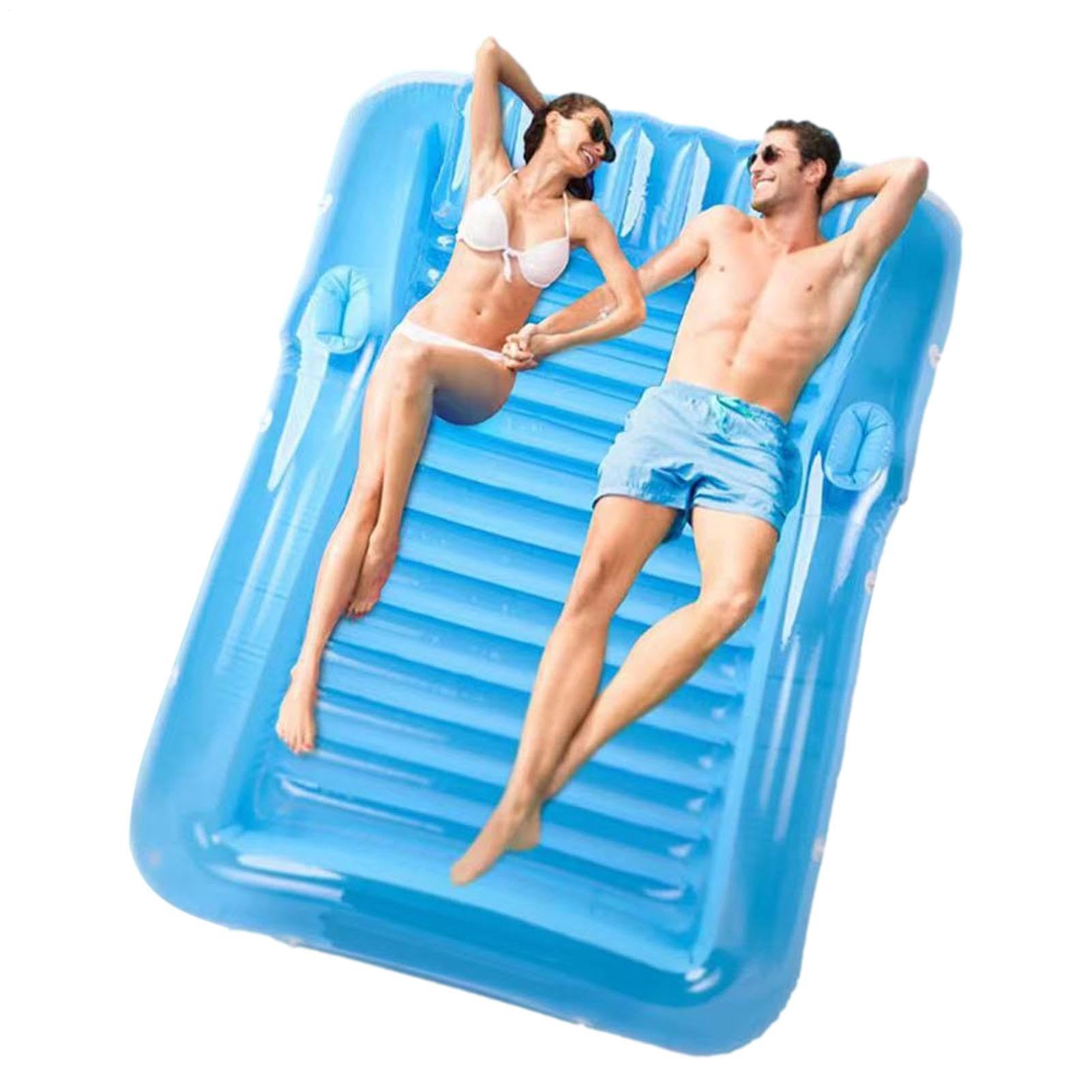 Flotas de la Piscina | Hamacas de la Piscina Inflable | Hamaca Flotante de | natación | Hamaca Flotante de Piscina | Balsa de natación de Malla | de Agua de Piscina para Adultos y niños