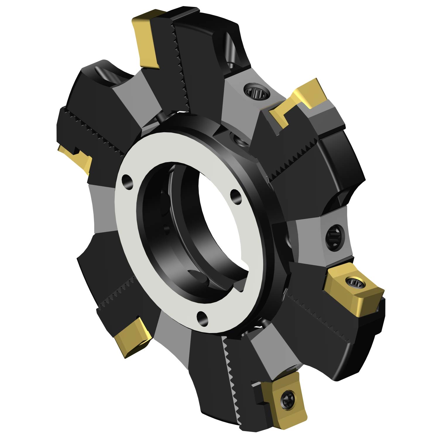 Sandvik Coromant, N331.32C-080T25DM, CoroMill 331 adjustable full side and face disc milling cutter, Neutral, Internal Coolant