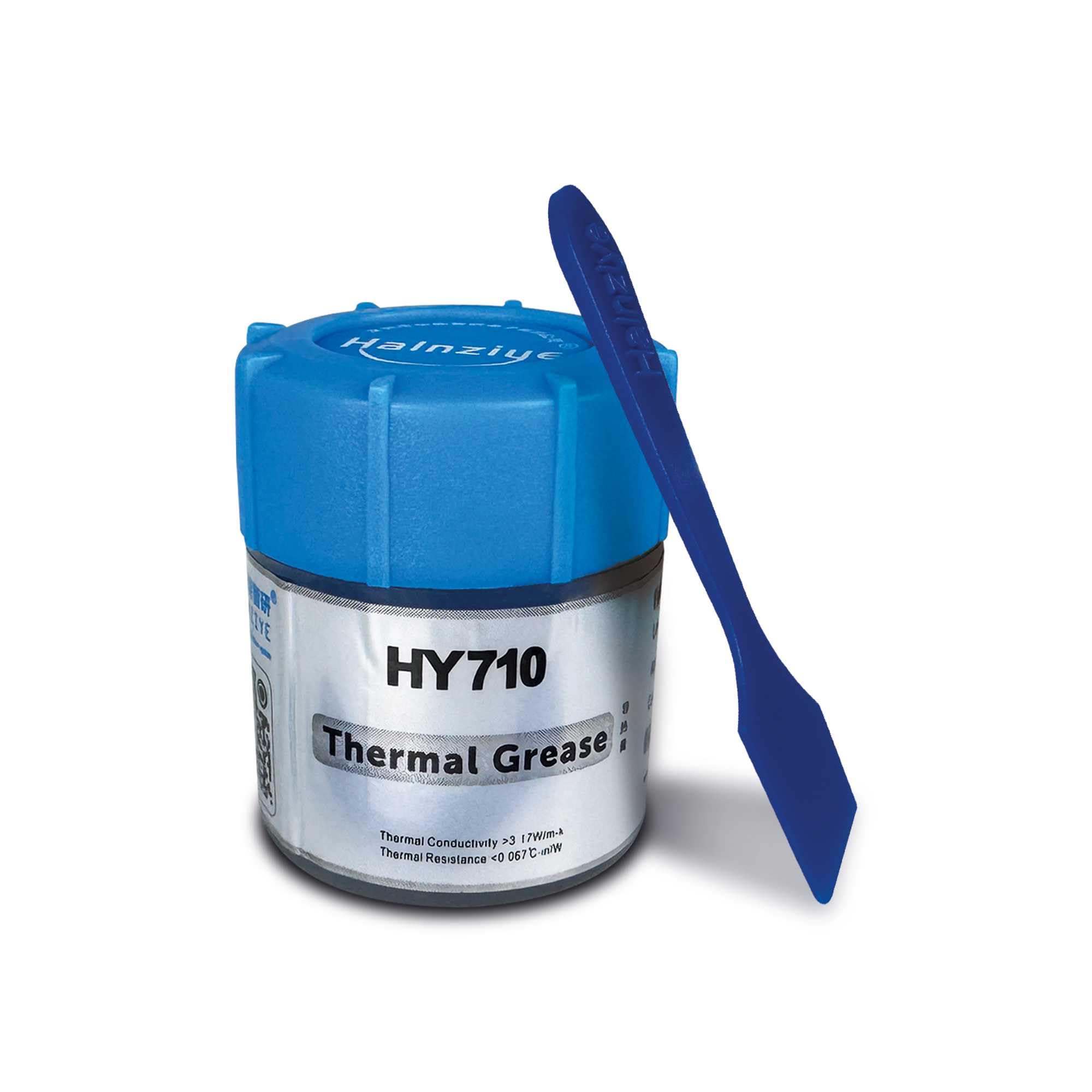OcioDual Pasta Termica CPU, Thermal Paste Halnziye HY710 3.17W/MK(10g), Pasta Termica CPU Alte Prestazioni, Processore, GPU, PS4, PC, Non Conduttivo, Stucco dissipatore di grasso, Barca