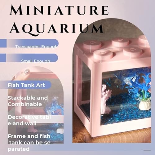 Tsxurepaw L-FISHTANK Small Betta Fish Tank thumb #2