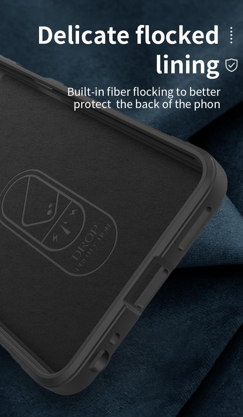 Cover per Realme C55, Anti-Graffio Antiurto Custodia in