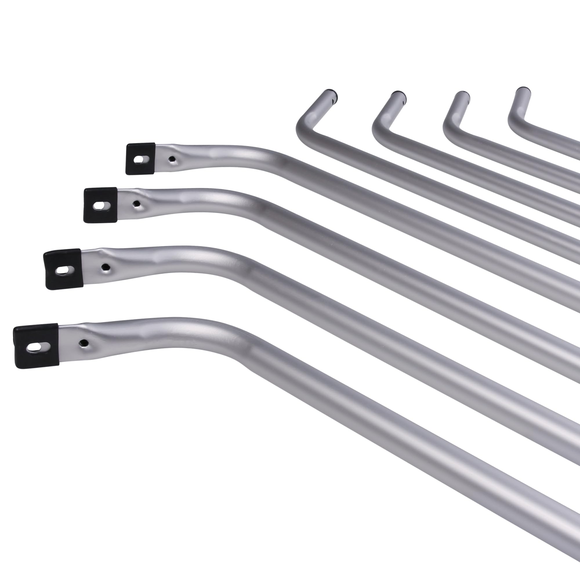 your GEAR Pole Set Windbreak - Aluminum Stangen für Sicht- und Windschutz, teleskopierbar, 100 - 180 cm