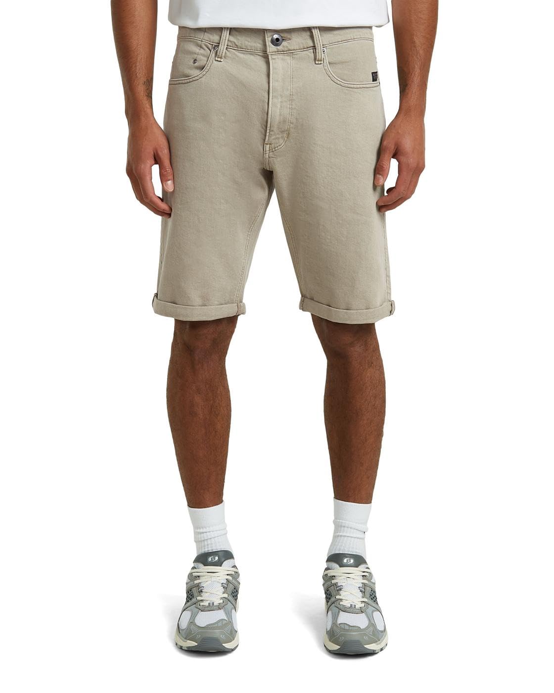G-STAR Mosa Shorts, Size 34, Color Beige