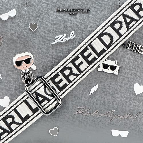 Image of KARL LAGERFELD Women's Maybelle Pins Satchel
