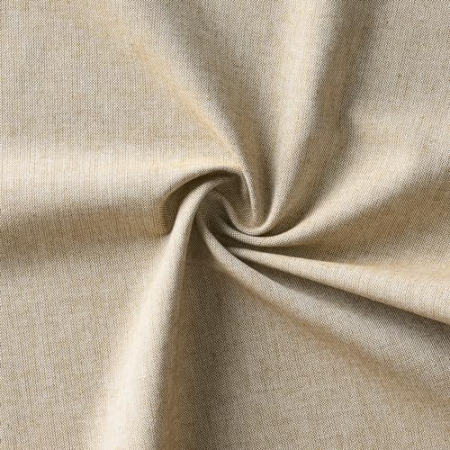 Image of 100% Cotton Pom Pom Cushion Without Filler, Elegant & Modern Cushion Cover for Living Room, Rectangle, 12 inchx20 inch, uni Chambray, Set of 3 - Bronze