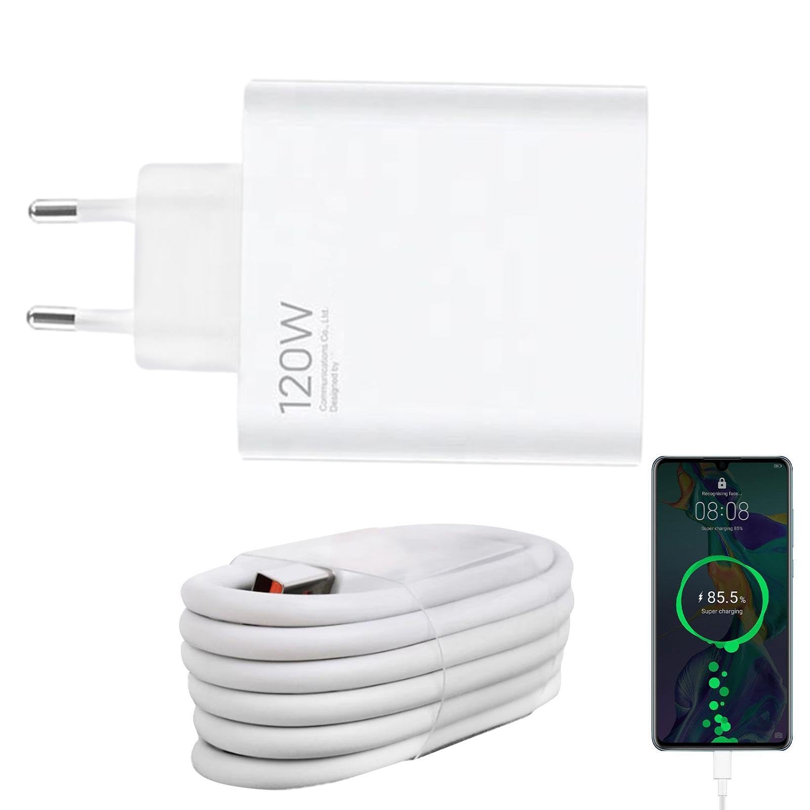 Szybka ładowarka USB C, adapter 120 W 6A do telefonu, akcesoria do produktów elektronicznych do podróży