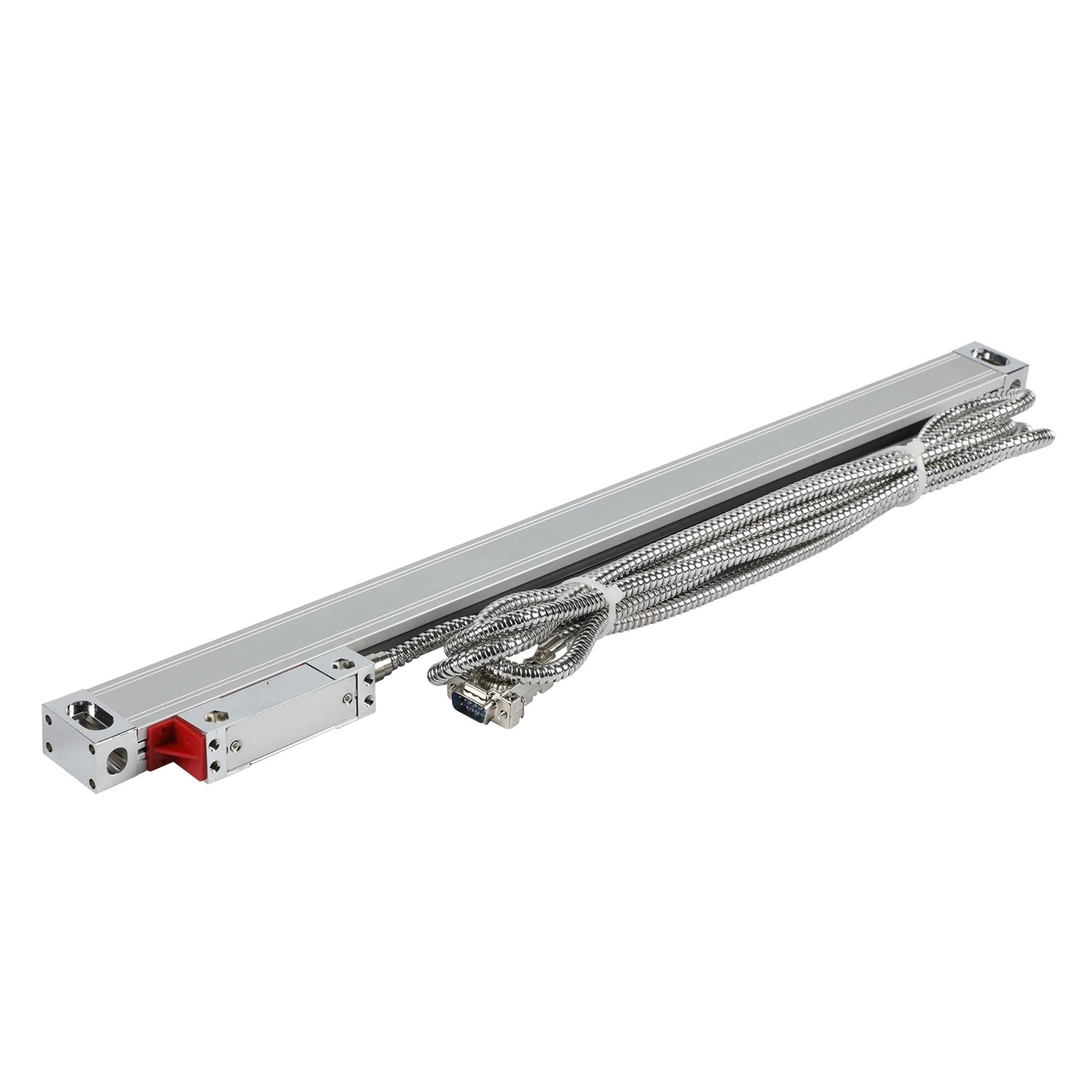 Wysoka precyzja DRO Cyfrowy Liniał Szklany 0,005 mm 1050 mm 1100 mm 1150 mm 1200 mm 5um Optyczny Liniał Enkoder Do Tokarek Frezarek do frezarek(1100mm travel)