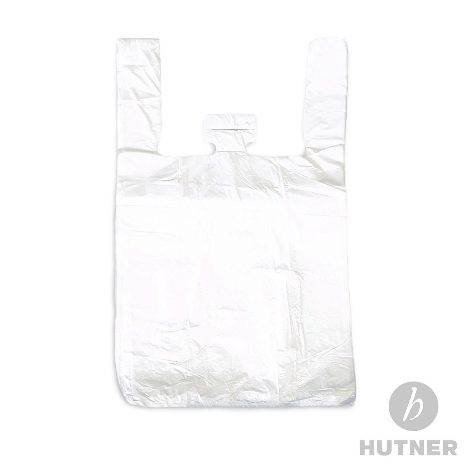 2.000 Stk. Hemdchenbeutel 28+14x48 cm weiss geblockt 11my | Knotenbeutel | kleine Plastiktüten