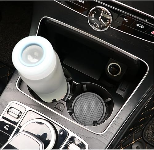 Miniatura 6 de Paquete de 4 portavasos para automóvil, 2.75 pulgadas de diámetro, antideslizante, universal, duradero, adecuado para la mayoría de interiores de