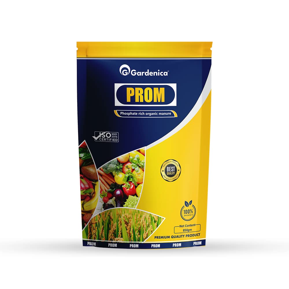 Phosphorus Organic Manure Fetilizer (850 gm) | Provides Phosphate to the Plants | Improves Overall Health of the Plants| Essential Nutritional Source for Fruiting and Flowering in Plants-picture-10