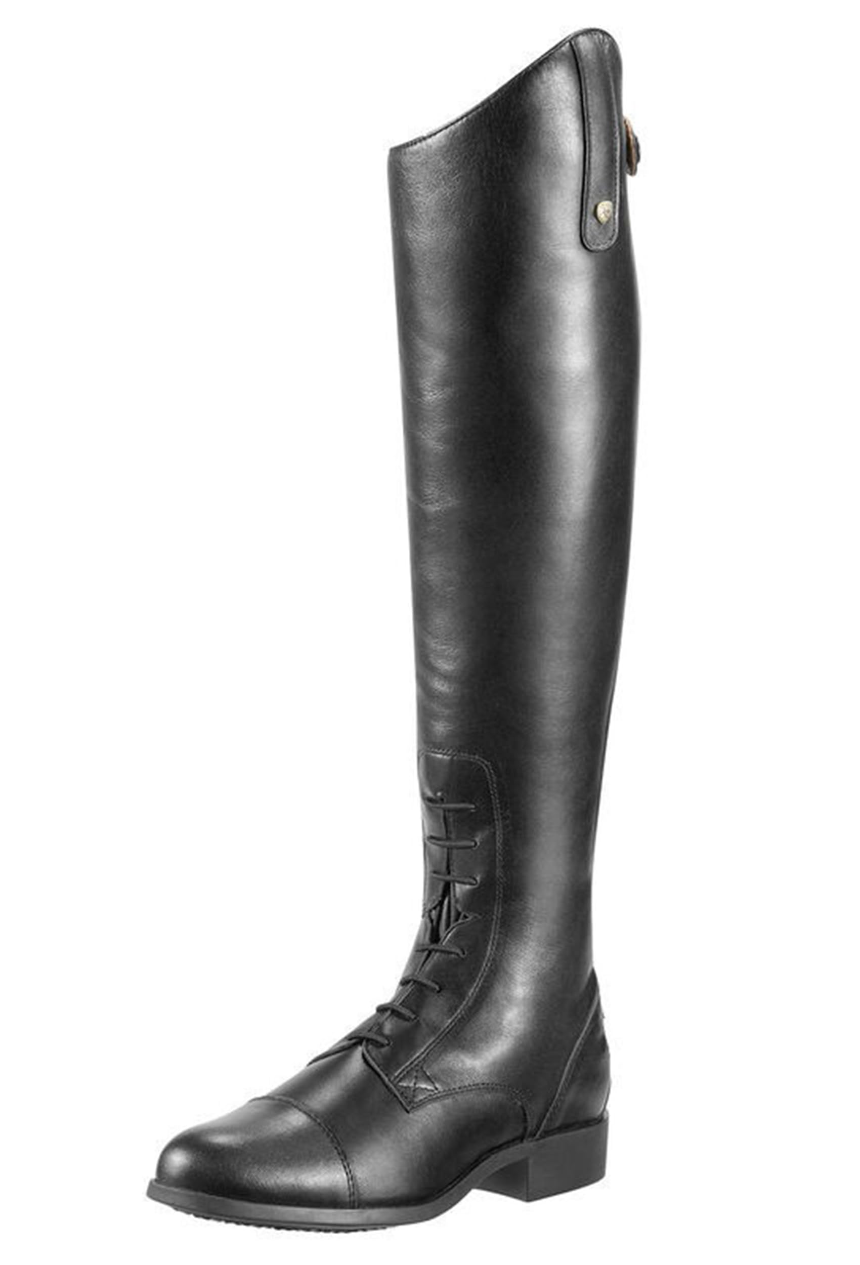 Botas Ecuestres de Cuero PU con Cordones, Estilo Retro para Hombre y Mujer, Equitación al Aire Libre para Principiantes