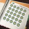 Delaware State Flag Planner Calendar Scrapbooking Crafting Stickers #4
