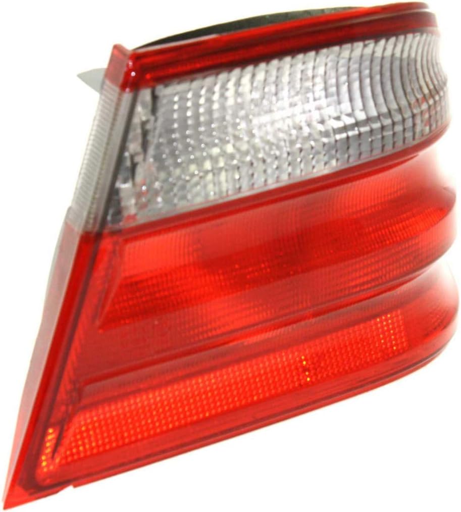 CarLights360 For 2000-2002 Mercedes-Benz E320 Pair Rear Tail Lights Driver and Passenger Side UnitSedan | Classic/Elegance | outer MB2800107 MB2801107 | 210 820 3564 210 820 3664