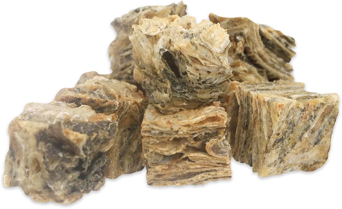 Healthy Hounds Whitefish Skin Cubes 500g Small Dried Fish Skins for