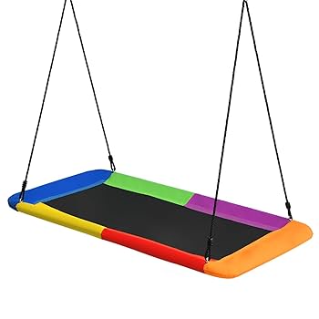 Amazon.com: Costzon 700lb Giant 60'' Platform Tree Swing for