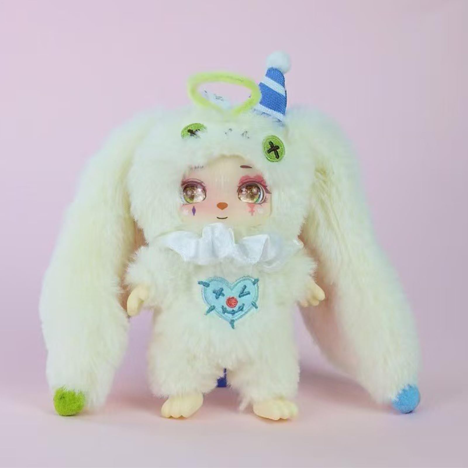 Figura de acción, diseño de dibujos animados, colores brillantes, bonita