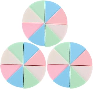 FOMIYES Triangle Latex Makeup Sponge Powder P...