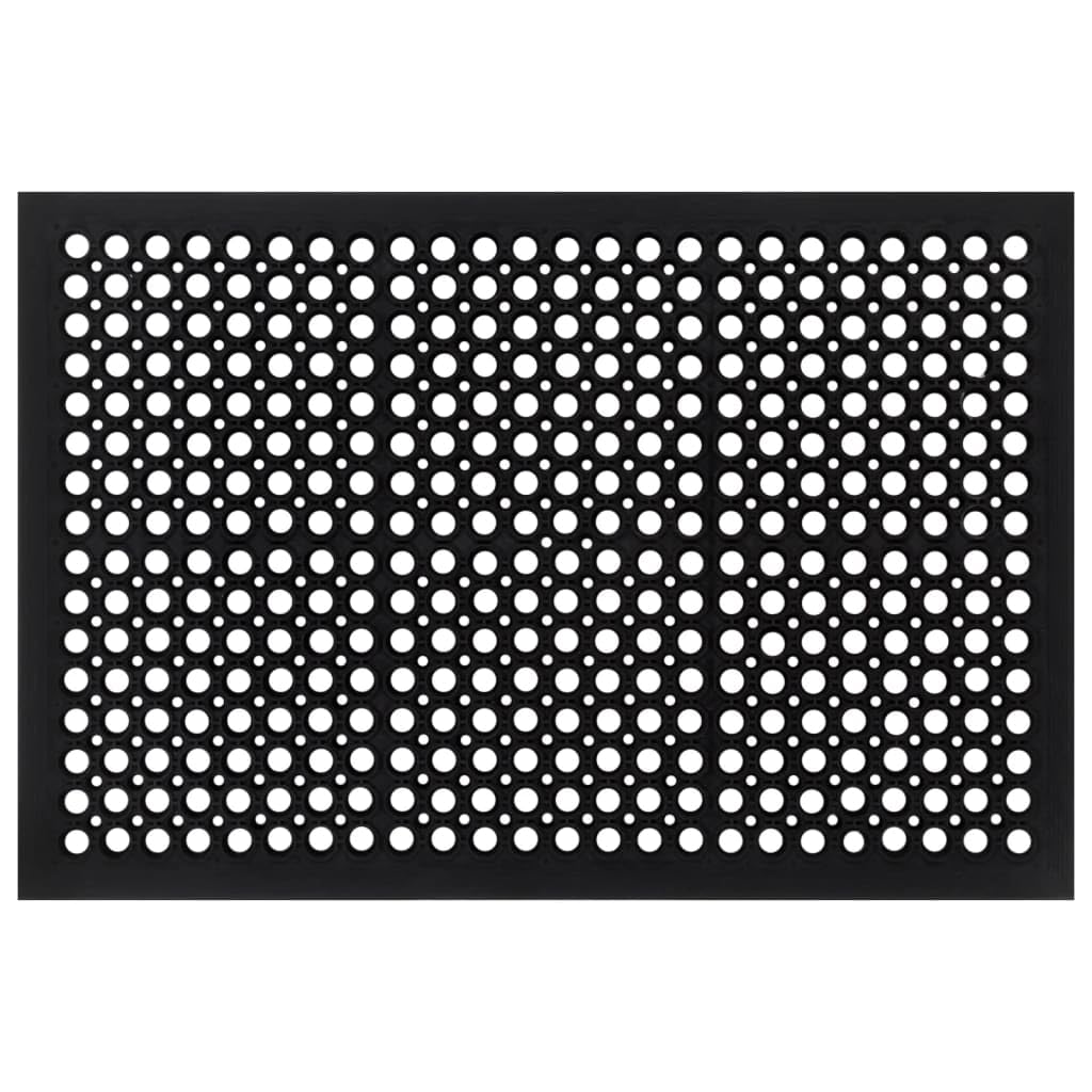 Genérico Felpudo Caucho 60 x 90 cm Rectangular