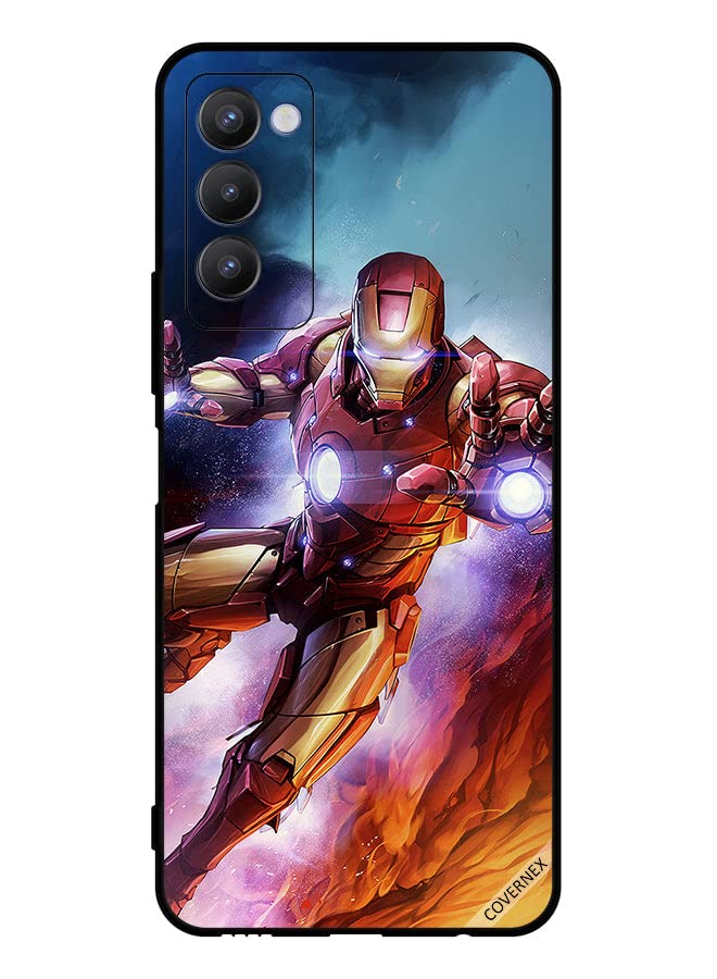 Protective Case Cover For Tecno Camon 18 Iron Man
