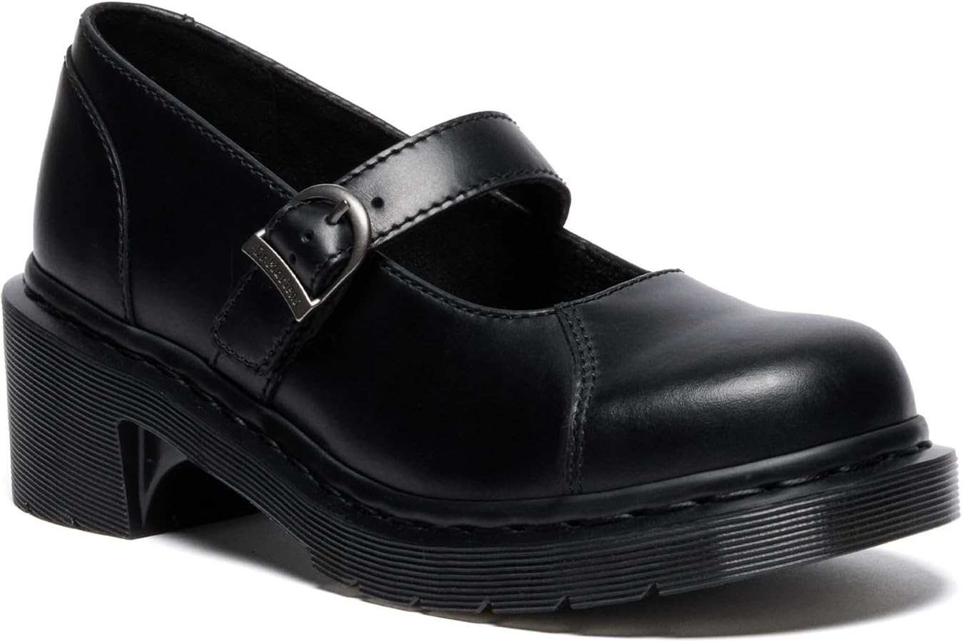 Amazon.com | Dr. Martens Women's Alderstone Mary Jane Heeled Shoe