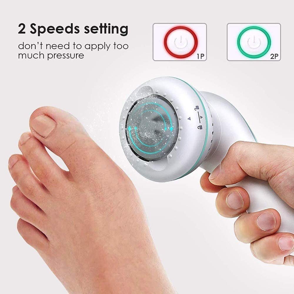 Rimozione del callo Elettrico per i Piedi Rimozione del callo del Piede Ricaricabile Lima per Piedi per Pedicure Rimozione del callo per Talloni screpolati Pelle Dura Multifunzione per Dead