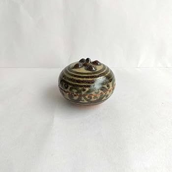 Amazon.co.jp: スンコロク宋胡録 柿香合 茶道具 宋胡禄 サワンカローク Amazon.co.jp: スンコロク宋胡録 柿香合 茶道具 宋胡禄 サワンカローク