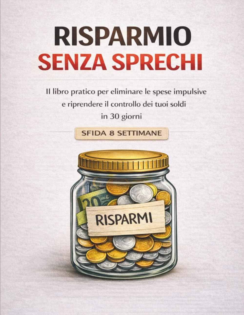 Risparmio Senza Sprechi: Il libro pratico per eliminare le spese impulsive e riprendere il controllo dei tuoi soldi in soli 30 giorni